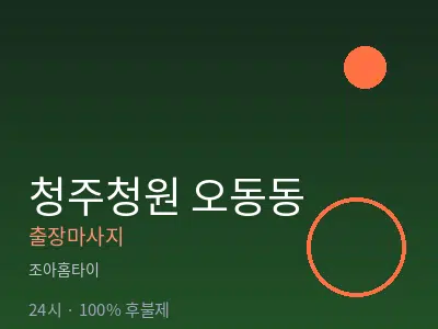 충북 청주시청원구 오동동출장마사지