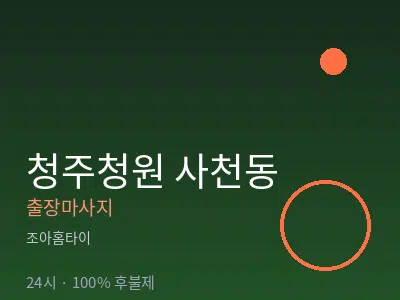 충북 청주시청원구 사천동출장마사지