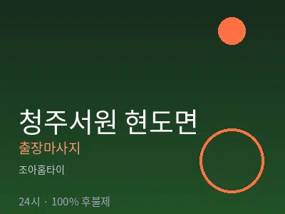충북 청주시서원구 현도면출장마사지