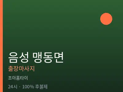 충북 음성군 맹동면출장마사지