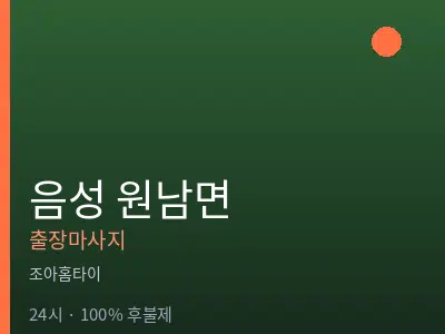 충북 음성군 원남면출장마사지