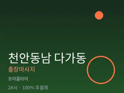 충남 천안시동남구 다가동출장마사지