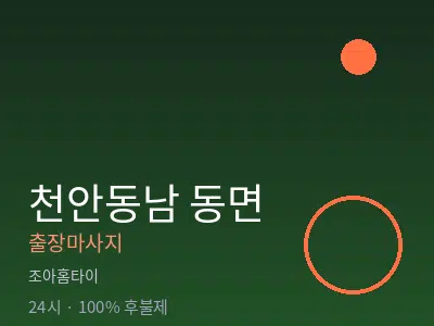 충남 천안시동남구 동면출장마사지