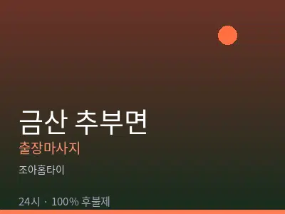 충남 금산군 추부면출장마사지