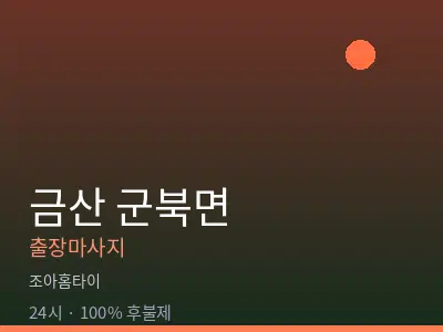 충남 금산군 군북면출장마사지
