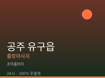 충남 공주시 유구읍출장마사지