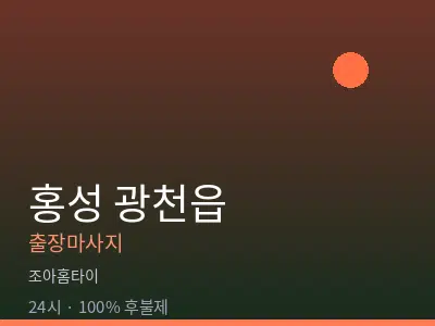 충남 홍성군 광천읍출장마사지