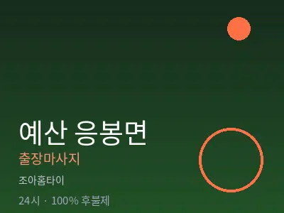 충남 예산군 응봉면출장마사지