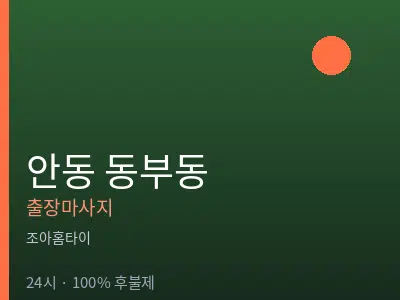 경북 안동시 동부동출장마사지