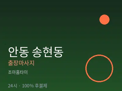 경북 안동시 송현동출장마사지
