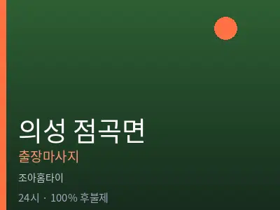 경북 의성군 점곡면출장마사지