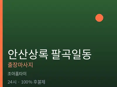 경기 안산시상록구 팔곡일동출장마사지