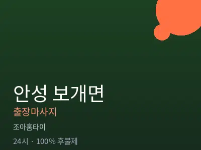 경기 안성시 보개면출장마사지