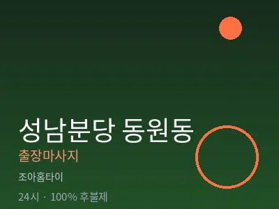 경기 성남시분당구 동원동출장마사지
