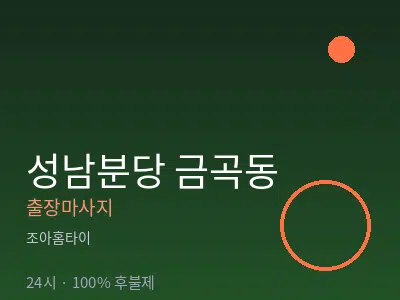 경기 성남시분당구 금곡동출장마사지