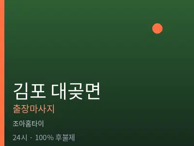 경기 김포시 대곶면출장마사지