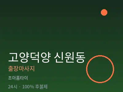 경기 고양시덕양구 신원동출장마사지