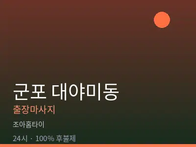 경기 군포시 대야미동출장마사지