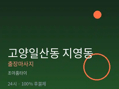 경기 고양시일산동구 지영동출장마사지