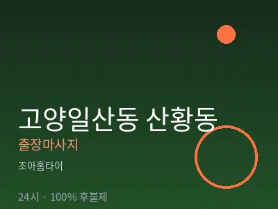 경기 고양시일산동구 산황동출장마사지