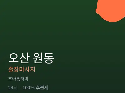경기 오산시 원동출장마사지