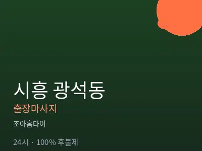 경기 시흥시 광석동출장마사지