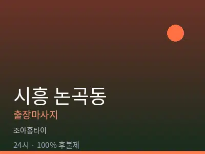 경기 시흥시 논곡동출장마사지
