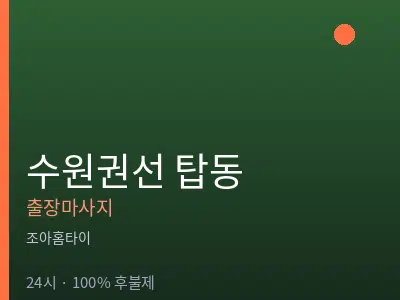 경기 수원시권선구 탑동출장마사지