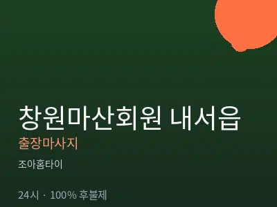 경남 창원시마산회원구 내서읍출장마사지