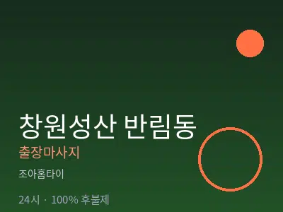 경남 창원시성산구 반림동출장마사지