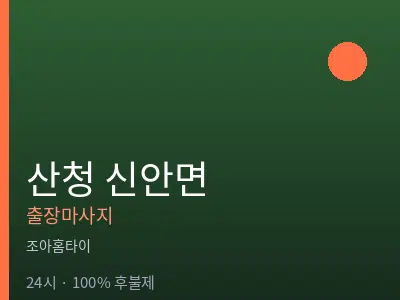 경남 산청군 신안면출장마사지