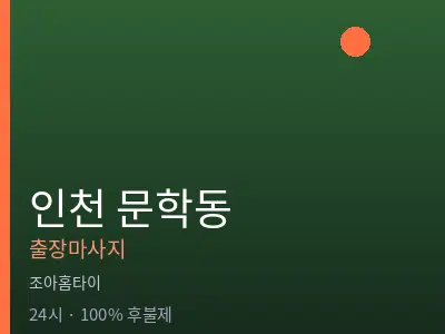 인천 문학동출장마사지