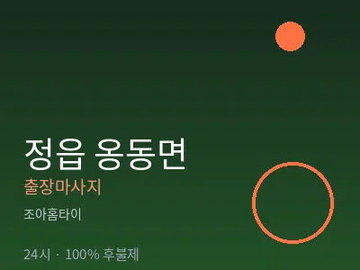 전북 정읍시 옹동면출장마사지