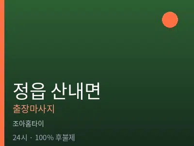 전북 정읍시 산내면출장마사지