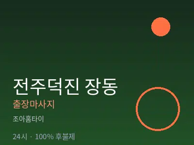전북 전주시덕진구 장동출장마사지