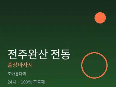 전북 전주시완산구 전동출장마사지