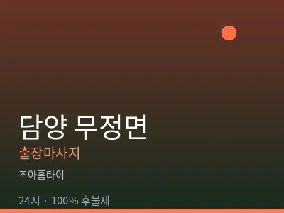 전남 담양군 무정면출장마사지