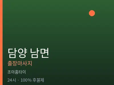 전남 담양군 남면출장마사지