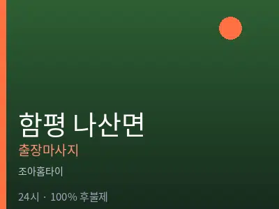 전남 함평군 나산면출장마사지