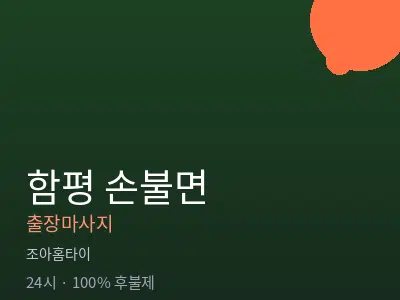 전남 함평군 손불면출장마사지
