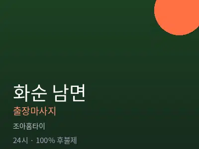전남 화순군 남면출장마사지