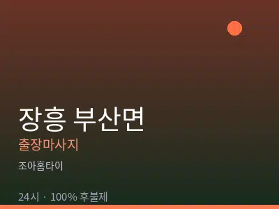 전남 장흥군 부산면출장마사지