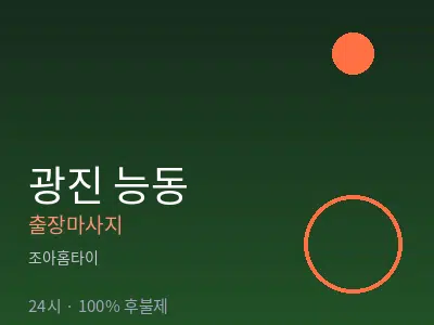 서울 광진구 능동출장마사지