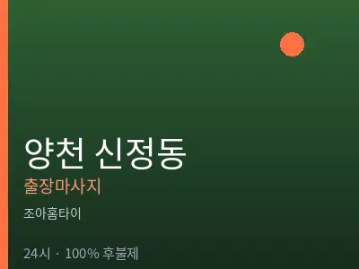 서울 양천구 신정동출장마사지